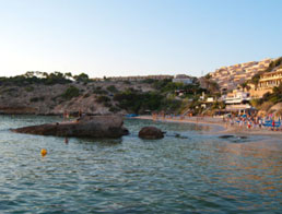 car rental in Cala Tarida 