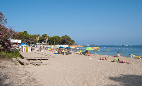 Calas de Ibiza. Cala Pada