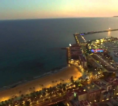 Castillo de Santa Bárbara en Alicante