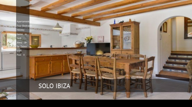Apartamentos Four-Bedroom Holiday home in Sant Josep de Sa Talaia with Pool II, opiniones y reserva