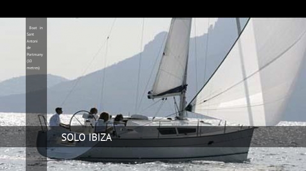 boat in sant antoni de portmany 10 metres