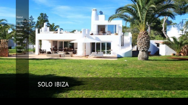 Hostal Five-Bedroom Holiday Home in Santa Eulalia del Río with Terrace, opiniones y reserva