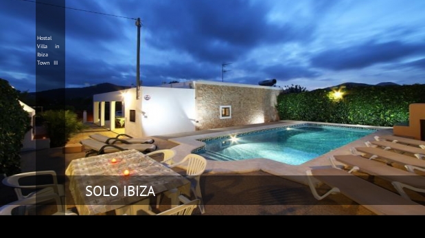 Villa in Ibiza Town III, opiniones y reserva