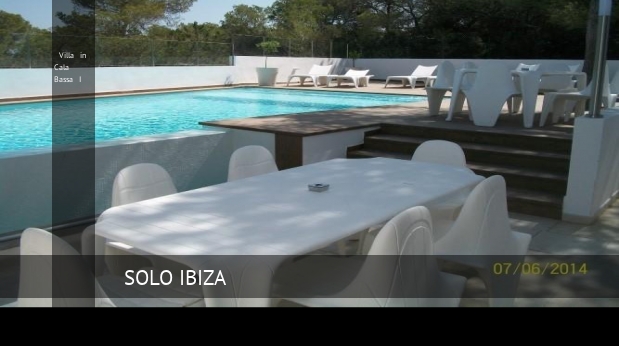 Villa in Cala Bassa I, opiniones y reserva