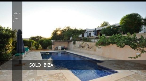 Villa in Es Cubells XI, opiniones y reserva