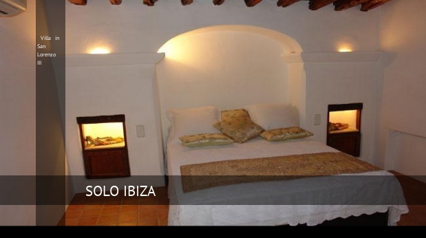 Villa in San Lorenzo III, opiniones y reserva