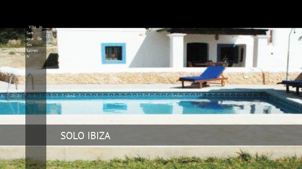 Villa in Sant Jordi De Ses Salines IV, opiniones y reserva