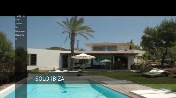villa in sant antoni de portmany baleares ii reverva
