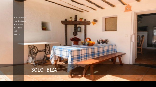 apartamentos four bedroom apartment in ibiza with pool ii reverva