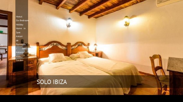 hostal six bedroom holiday home in sant antoni de portmany san antonio with garden reverva 1