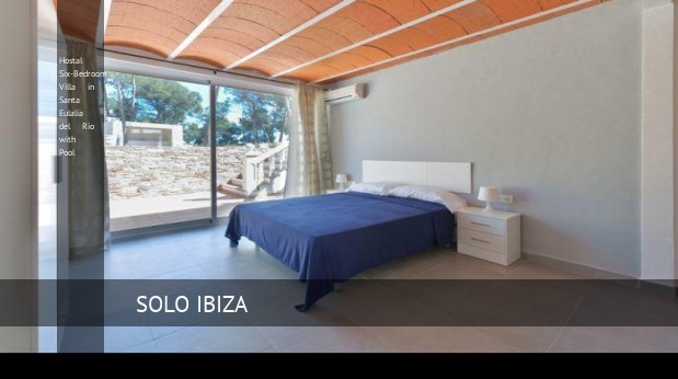 hostal six bedroom villa in santa eulalia del rio with pool reverva 1