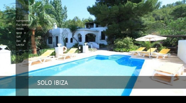 apartamentos four bedroom holiday home in sant joan de labritja reverva 3