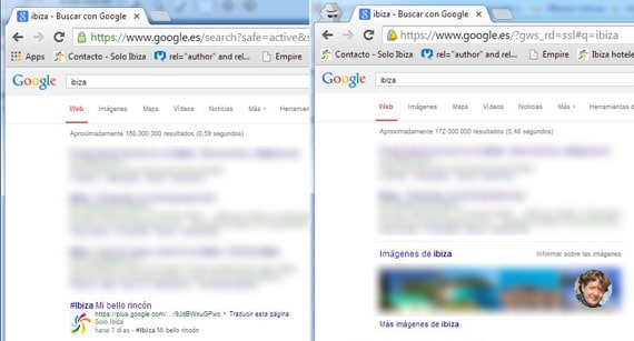 como saber que puesto ocupa mi web chrome