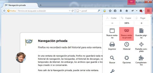 como saber que puesto ocupa mi web firefox